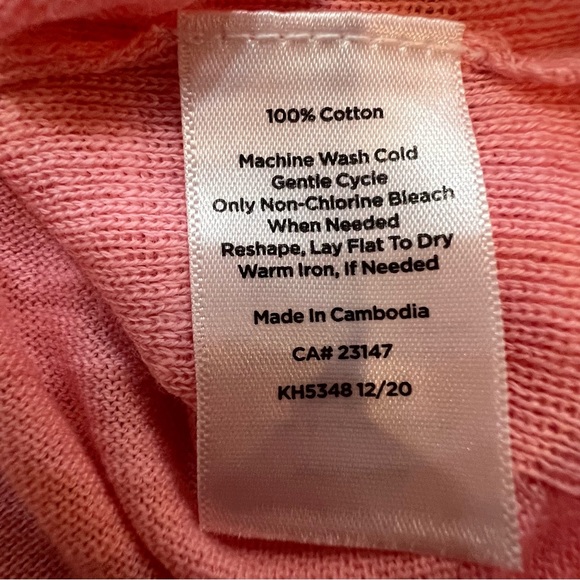 Talbots Lightweight Sweater Women’s Size Large Pink - Picture 13 of 14